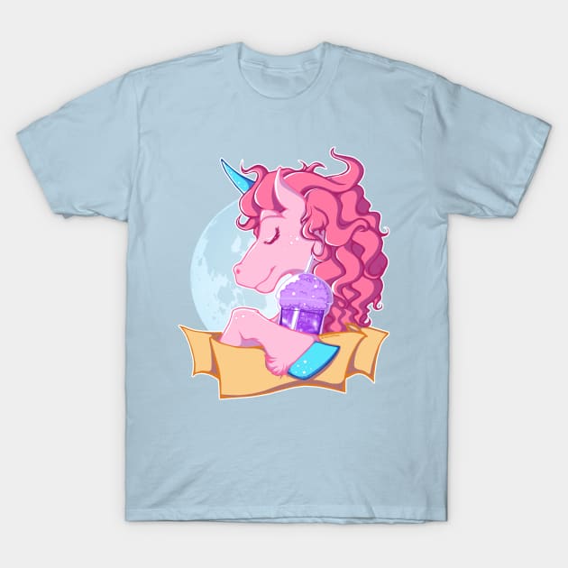 Unicorn smoothie T-Shirt by BlueLionMane